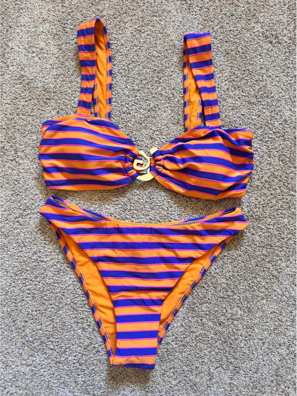 Berlook- Medium Striped Swimsuit/Bikini